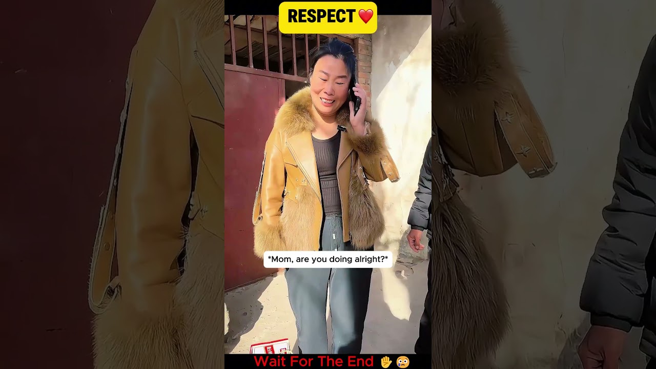 ☝️😇 Respect Daughter Helping Her Mom! 🥰 