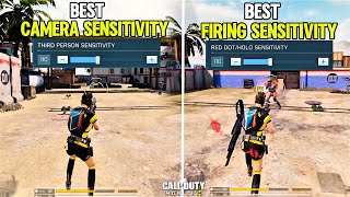 Best Camera Sensitivity And Firing Sensitivity Settings In Call Of Duty Mobile | Best Settings CODM