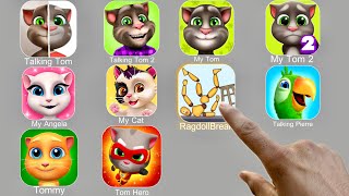 Talking Tom,Ragdoll Break,My Tom 2,Talking Pierre,Tom Hero,My Angela,Talking Tom 2,My Cat,My Tom screenshot 5