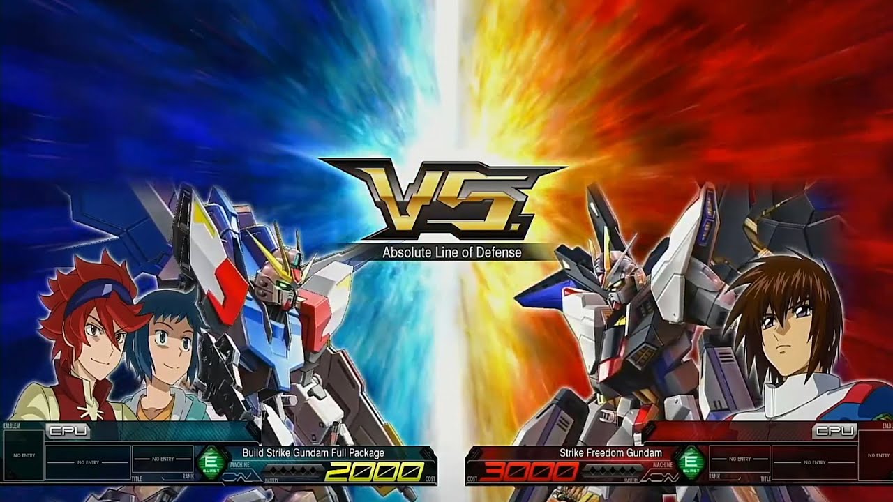 Build Strike vs Strike Freedom เซย์สปอย์คิระรับน้อง【EXVSMBON】