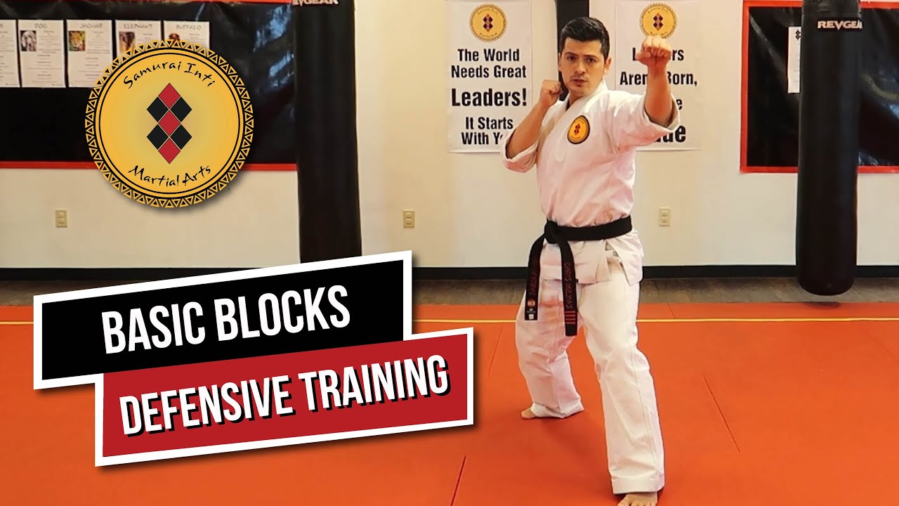 Basic Martial Arts Blocks for Beginner Self Defense YouTube