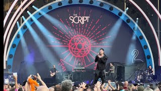 THE SCRIPT LIVE AT THE STADIUM OF LIGHT IN SUNDERLAND 10/06/23 BREAKEVEN FALLING TO PIECES