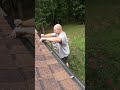 Gutter Guard Install #short #construction #diy #gutterguards #rain #leaf #fall