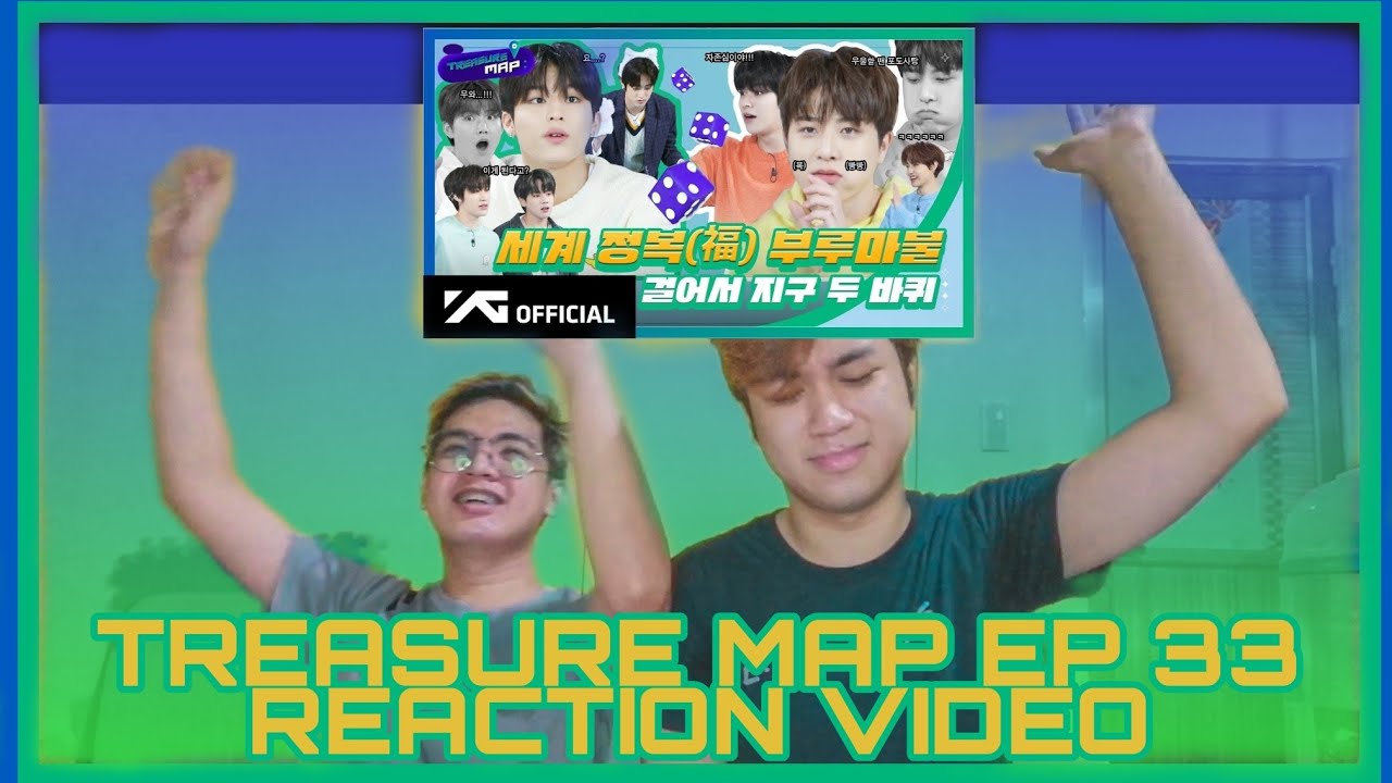 FANBOYS REACT TO [TREASURE MAP] EP.33 🎲 세계 정복(福) 부루마불 🎲 걸어서 지구 두 바퀴 ...