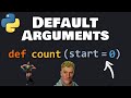 Python default arguments are awesome! 👍