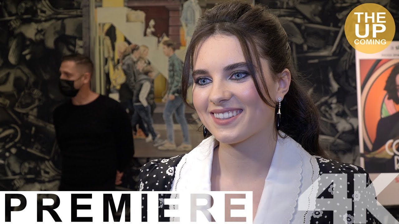 Darci Shaw interview at The Colour Room premiere in London