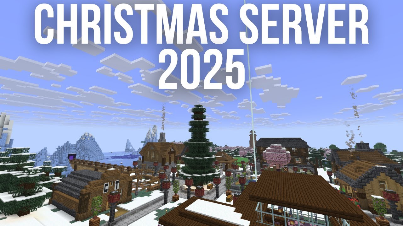 Starting the Minecraft Christmas Server - YouTube