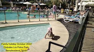 Family holiday October 2022 Globales Los Patos Park, Benalmadena, Spain