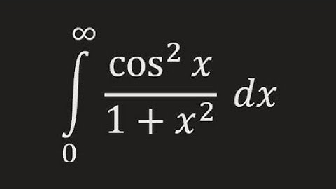 Math 1207-V21 Lecture 8 - Integration Game; Improper Integrals; Comparison Theorem