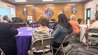 Building Dedication Ceremony for Dr Charles H Faust