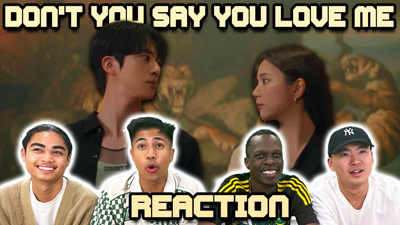 OUR FIRST TIME WATCHING BTS JIN DON'T SAY YOU LOVE ME!