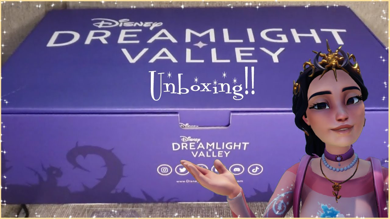 Unboxing a gift from the Disney Dreamlight Valley team! (Mail Drop!)