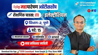 Mahapareshan Apprentice 2025 🔥 Pune Division-2 | 15 ITI Electrician Posts | MSETCL Recruitment
