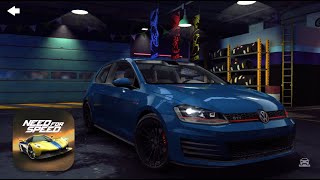 VOLKSWAGEN GOLF GTI | NEED FOR SPEED NO LIMITS | iOS Gameplay v.5.7.11 screenshot 2