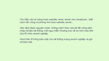 Bài số 01 Giới thiệu khóa học