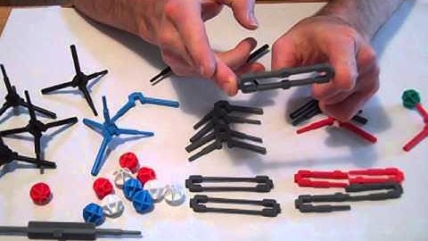 Darling Molecular Model Assembly