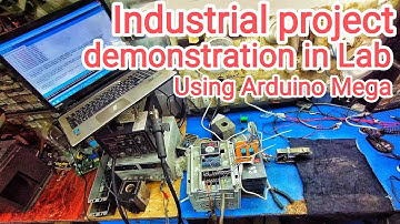 Arduino based fabric edge detection sensor & controller test video in lab