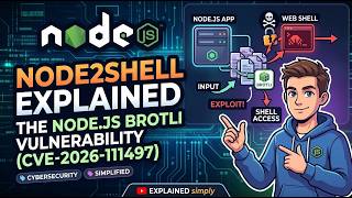 Full 🚨 Node2Shell Explained Simply — The Node.js Brotli Vulnerability (CVE-2026-111497) News