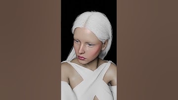 Blender 3D Character Modeling WIP Part 3  #3d #digitalart #trending #viral #tiktok