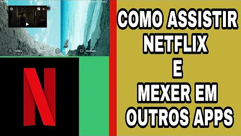Como assistir Netflix e mexer no celular Iphone?