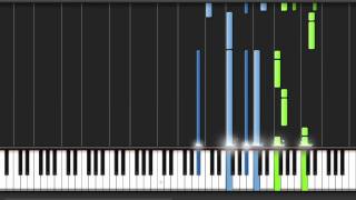 Video thumbnail of "Synthesia - Kingdom Hearts: Dearly Beloved (Kyle Landry)"