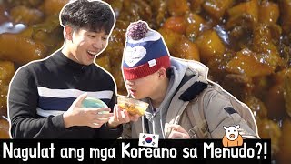 Ang reaksyon ng mga Koreano sa Menudo!?