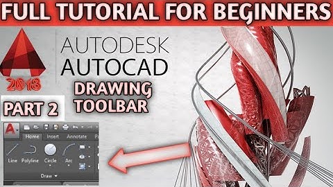 AutoCAD Draw Toolbars Explained | Part 2 | Drawing Tools Tutorial for Beginners