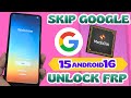 MEDIATEK Skip Google Account Samsung FRP Bypass ANDROID 16-15-14