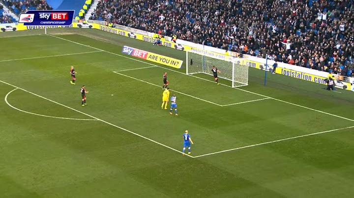BRIGHTON 1-2 FULHAM - SKY BET CHAMPIONSHIP SEASON 2014-15