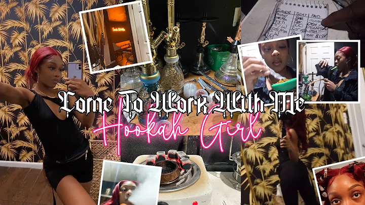 VLOG: My First Time Being A Hookah Girl In ATL | Come To Work With Me + GRWM