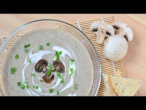 Грибной суп-пюре  Mushroom cream soup