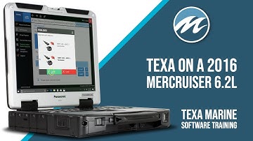 Texa IDC5 Marine Software on a 2016 Mercruiser 6.2L