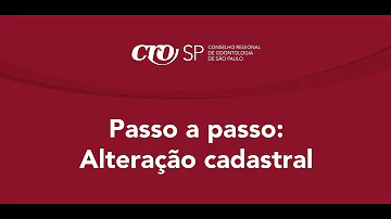 Como tirar o CRO SP?