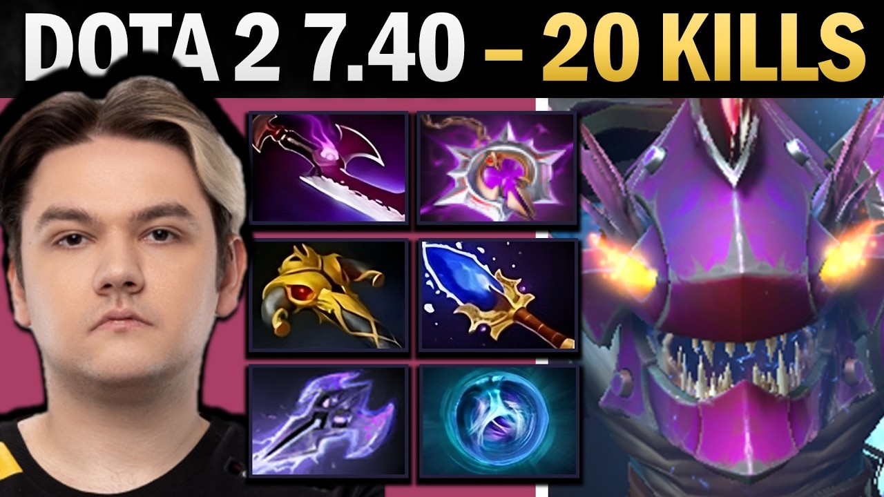 Slark Pro Carry с Silveredge и Linkens - геймплей Dota 2