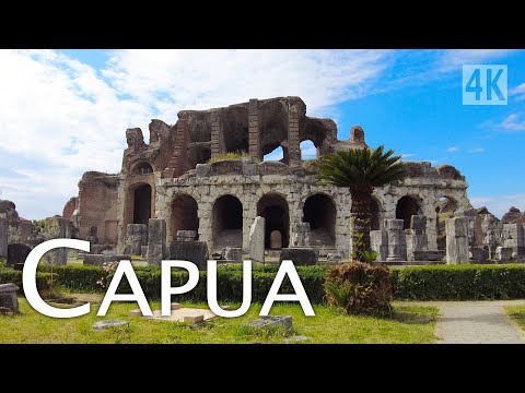 Amphitheatre of Capua . Italy