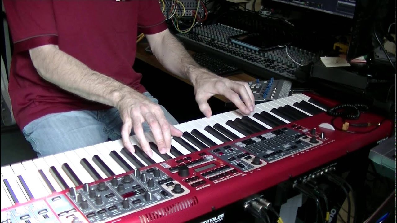 【動作良好】KORG NORD STAGE2 HA88 ステージキーボード Nord Nord Stage 2 HA88 NS2-HA88 B&H Photo Video