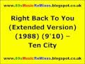 Right Back To You (Extended Version) - Ten City | 80s Club Mixes | 80s Dance Music | 80s House Music