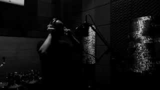 Guest vocals recording session for Paimonia (Serbia)