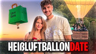 MEIN ERSTES MAL HEIẞLUFTBALLON FAHREN!😱 DATE MIT MELINA😍