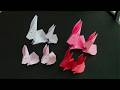 How to fold a paper rabbit ,Fold a paper rabbit beautifully and easily.