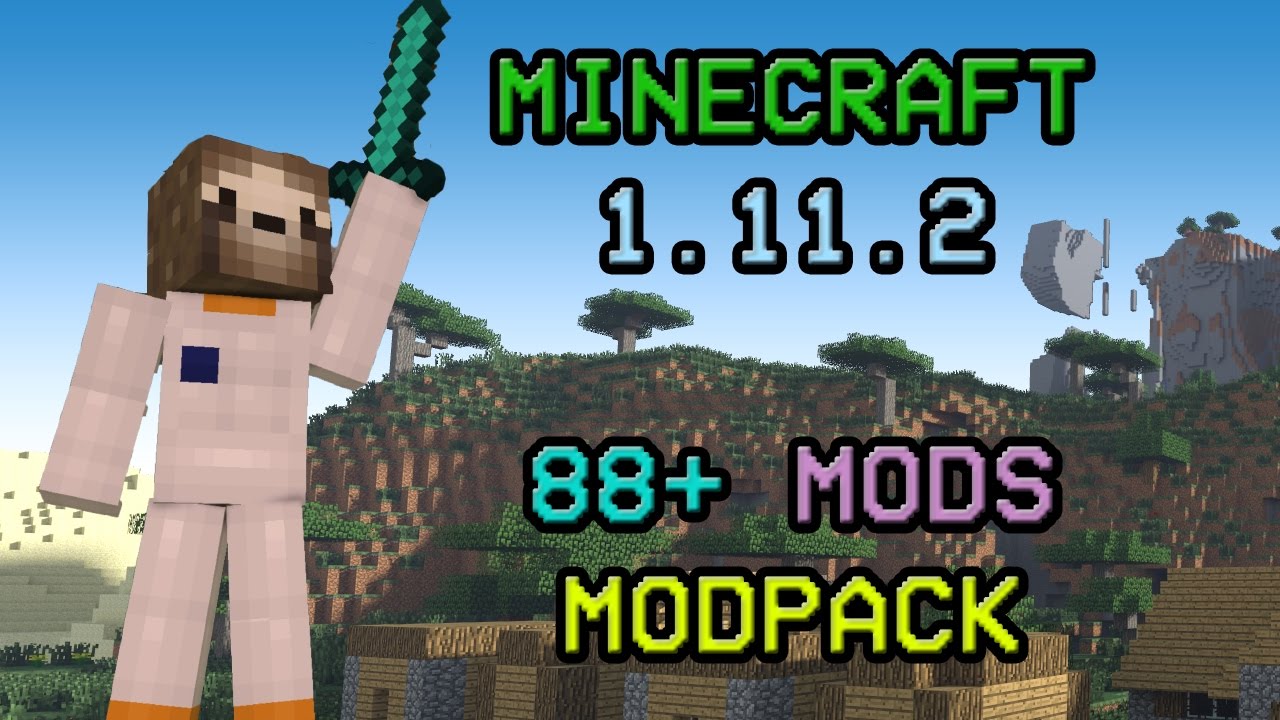 Minecraft Modpack 1 11 2 Mods Biggest Modpack Ever New Version Youtube