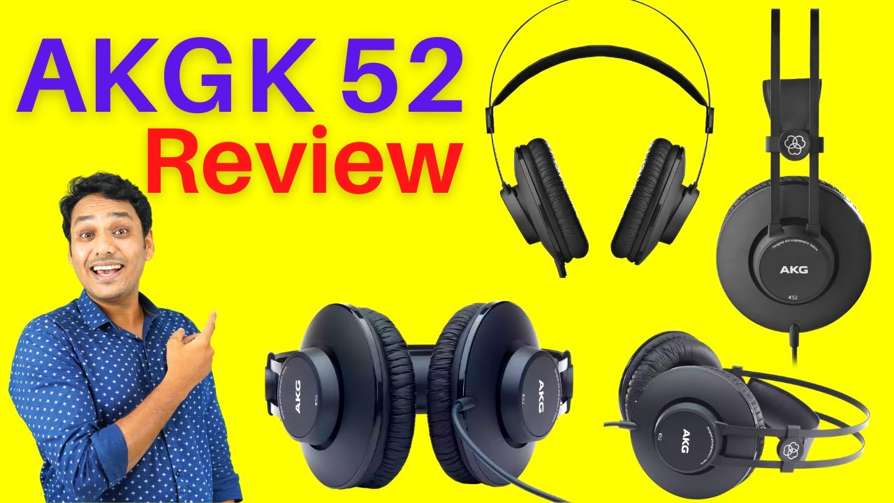 AKG K52 Review in Hindi  Best Over-Ear Headphones in India Under 2000  Rupees 