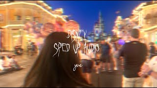 DISNEY SONGS SPED UP