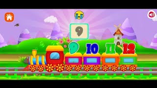 Jogo Infantil do Trenzinho dos Números em Inglês e Português | Joguinho do Trenzinho Colorido Kids screenshot 5