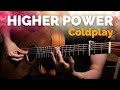 Coldplay - HIGHER POWER на гитаре