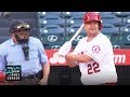 james corden takes a swing at major league baseball