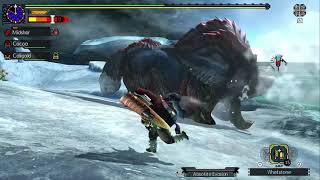 MONSTER HUNTER GENERATION ULTIMATE (MHGU)- hub quest - Urgent *5 GAMMOTH (GUNLANCE)
