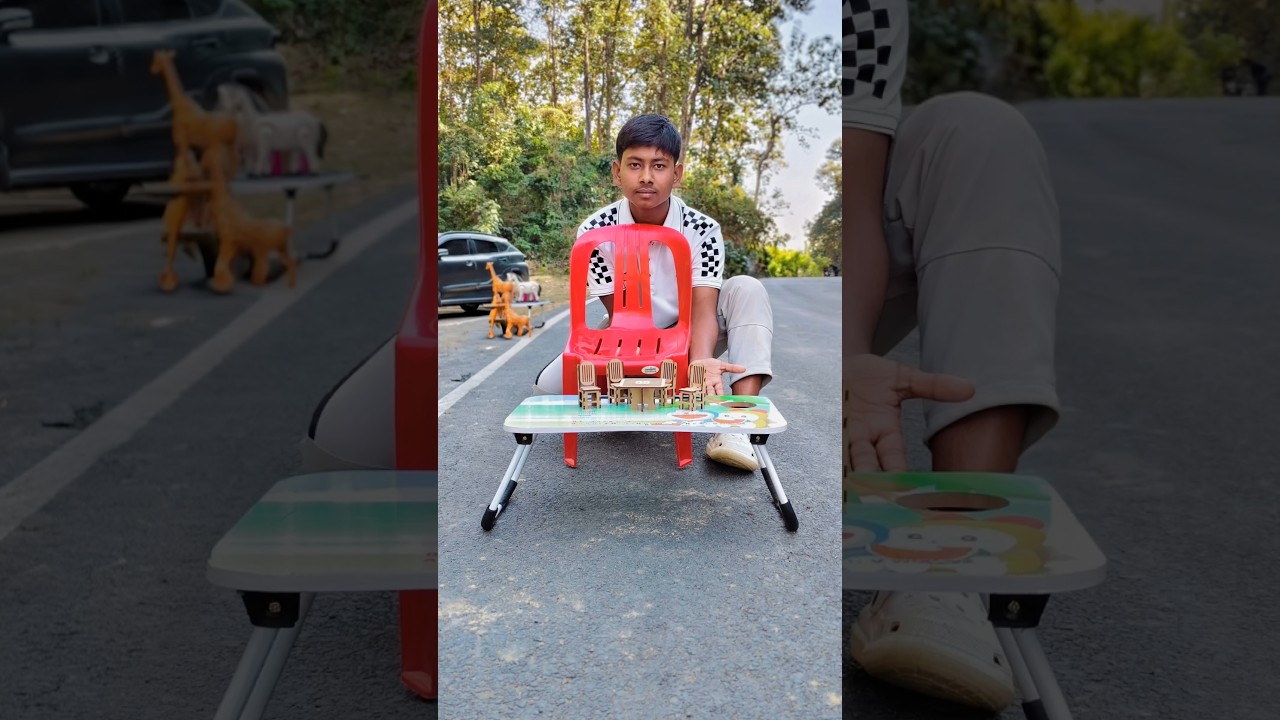 Small 4 Chair 1 Table Vs Big Chair Table Unboxing And #shots