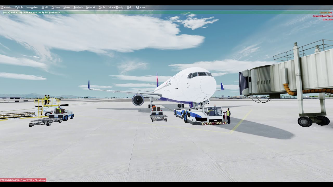 [P3Dv5] CS767 Departure from Phoenix