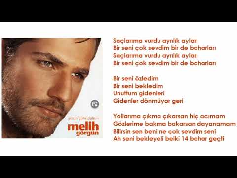 Melih Görgün - 14 Bahar (Orijinal Karaoke)
